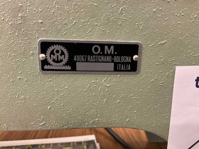 O.m. soyuz rugkleefmachine - afbeelding 7 van  8