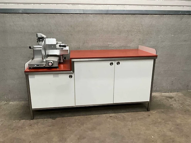 Omas snijmachine met werktafel - afbeelding 2 van  9