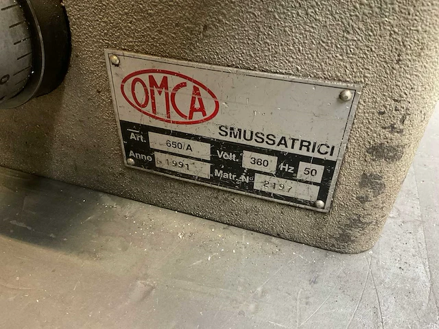 Omca 650/a afbraammachine - afbeelding 3 van  4