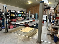 Omcn elektro hydraulische 4 kolomshefbrug