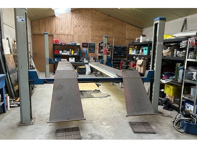 Omcn elektro hydraulische 4 kolomshefbrug - afbeelding 10 van  16