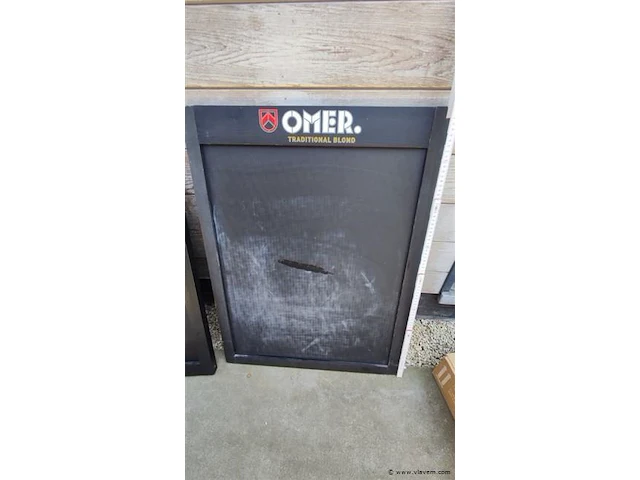 Omer origineel krijtbord groot - afbeelding 1 van  4