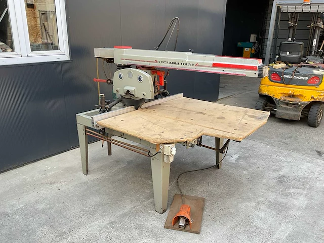 Omga radial arm saw afkortcirkelzaagmachine - afbeelding 5 van  10