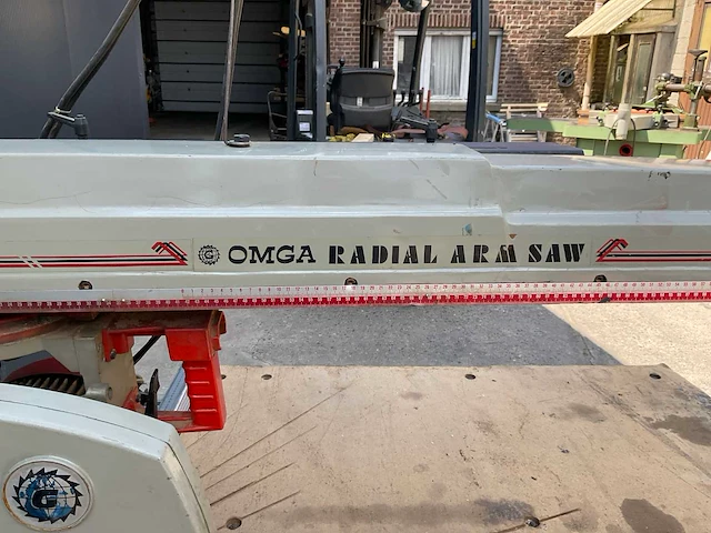 Omga radial arm saw afkortcirkelzaagmachine - afbeelding 7 van  10