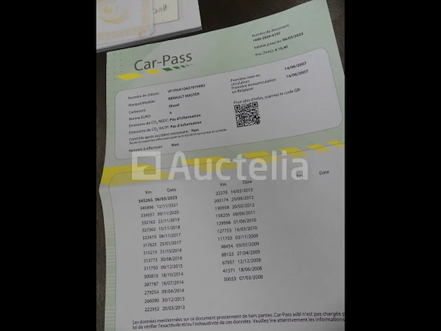 Omgebouwde bestelwagen (te reviseren) renault master 120dci - afbeelding 14 van  38