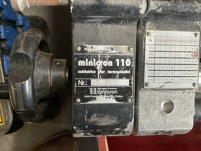 Omicron minicron 110 snijset voor pe buizen - afbeelding 5 van  5