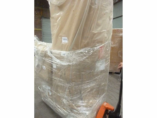 Omkeerbare chesterfield hoekbank in verweerde microvezel - bruin - afbeelding 4 van  4