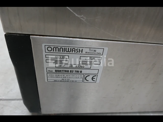 Omniwash quattro 82 tri q vaatwasser - afbeelding 2 van  8