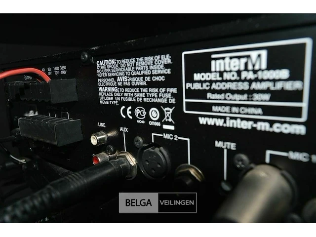 Omroepsysteem en muziekinstallatie teac - afbeelding 3 van  4
