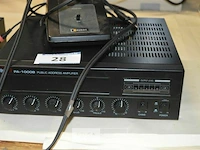 Omroepsysteem interm pa 1000b - afbeelding 3 van  3