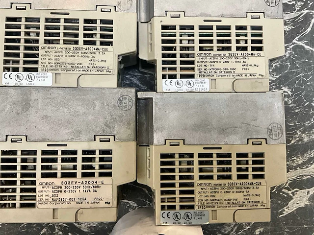 Omron 3g3ev-a2004 drive (8x) - afbeelding 6 van  7