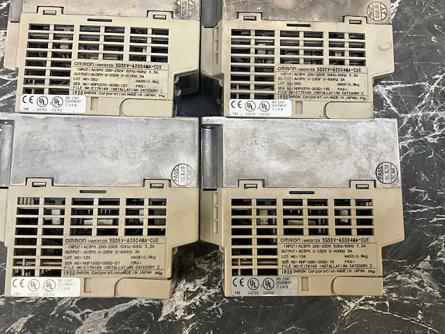 Omron 3g3ev-a2004 drive (8x) - afbeelding 7 van  7
