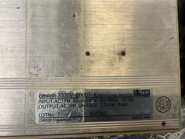 Omron 3g3sv frequentieregelaar (3x) - afbeelding 6 van  7