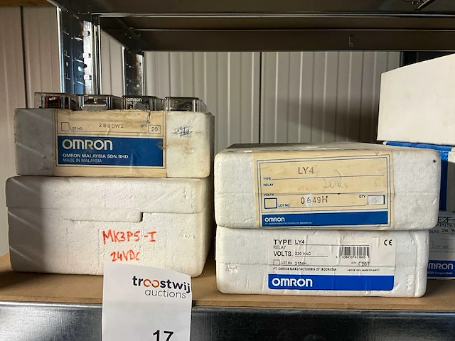 Omron/telemecanique partij diverse elektrische onderdelen - afbeelding 3 van  3