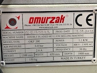 Omurzak okf200 freesmachine - afbeelding 4 van  4