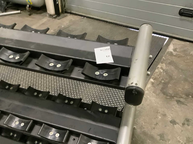 Onbekend 15 pair dumbbell rek krachtstation - afbeelding 2 van  5