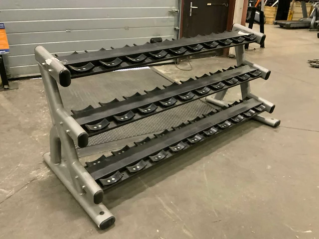 Onbekend 15 pair dumbbell rek krachtstation - afbeelding 4 van  5