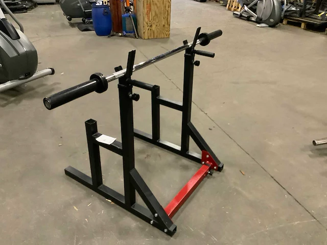 Onbekend barbell rek krachtstation - afbeelding 3 van  3