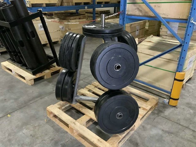 Onbekend bumper plates 50mm 200kg - afbeelding 1 van  6