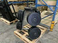 Onbekend bumper plates 50mm 200kg - afbeelding 1 van  6
