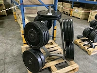Onbekend bumper plates 50mm 200kg - afbeelding 2 van  6