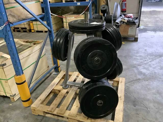 Onbekend bumper plates 50mm 200kg - afbeelding 3 van  6