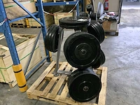 Onbekend bumper plates 50mm 200kg - afbeelding 3 van  6
