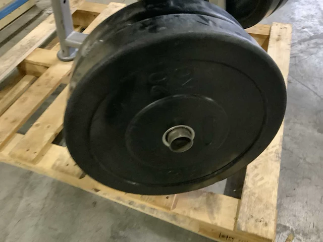 Onbekend bumper plates 50mm 200kg - afbeelding 4 van  6