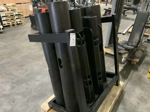 Onbekend crossfit barbell krachtstation - afbeelding 3 van  4