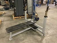 Onbekend olympische bench press krachtstation - afbeelding 2 van  4