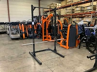 Onbekend squat rek met stang krachtstation - afbeelding 2 van  4