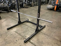 Onbekend squat rek met stang krachtstation - afbeelding 4 van  4