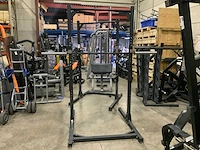Onbekend squat rek met stang krachtstation - afbeelding 1 van  5