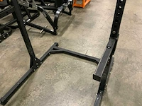 Onbekend squat rek met stang krachtstation - afbeelding 5 van  5