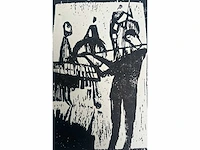 Onbekende meester - houtsnede - afbeelding 2 van  3
