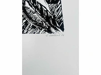Onbekende meester - naakt - lithografie - afbeelding 5 van  5