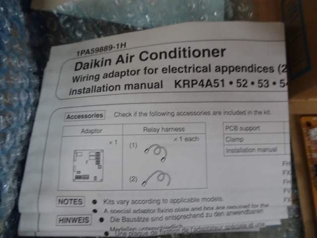 Onderdelen daikin - afbeelding 3 van  7