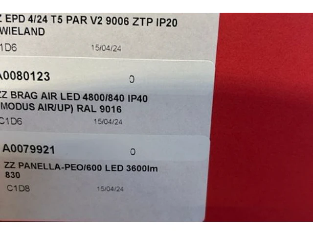 Onderdelen verlichting - afbeelding 5 van  5