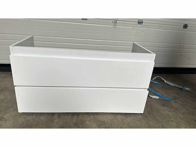 Onderkast 120cm wit - zonder verpakking - licht beschadigd - afbeelding 1 van  2