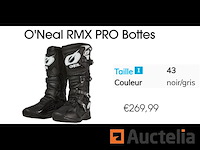 O'neal rmx pro motorfiets laarzen maat 43 - afbeelding 1 van  1