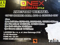Onex ox-341 boor bits & beitels - afbeelding 4 van  4