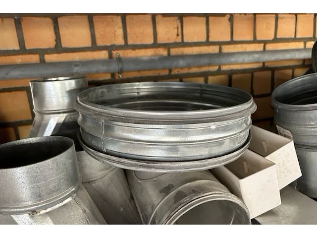 Ong 15 galvanisé ventilatieonderdelen - afbeelding 3 van  5