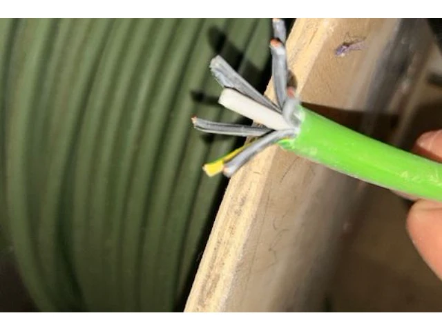 Ong 15 m kabel op rol - afbeelding 2 van  2