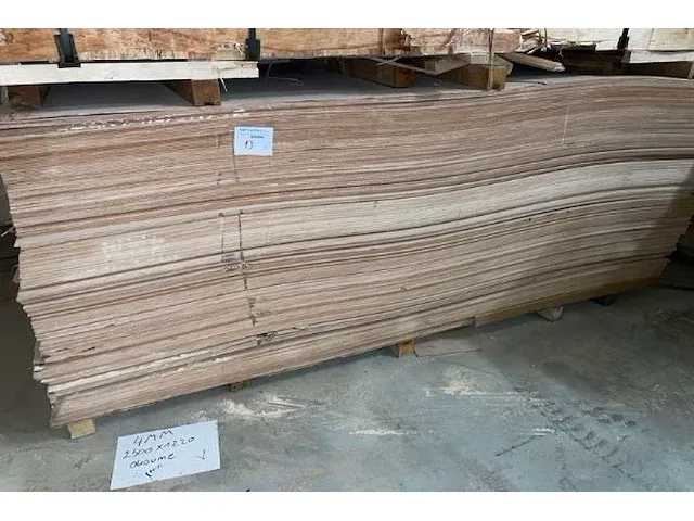 Ong 200 albiza plywood platen 4 mm dikte - afbeelding 6 van  6