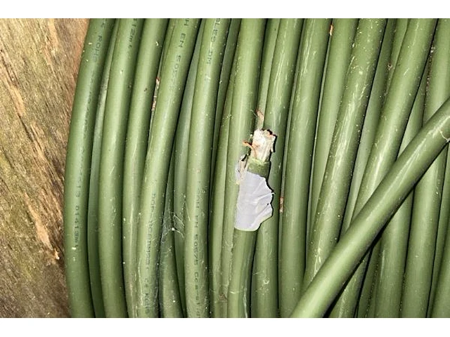 Ong 200 m kabel op rol - afbeelding 2 van  2