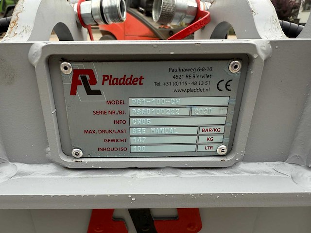 Ongebruikt pladdet pg1-100-cw voorzetapparatuur - afbeelding 6 van  14