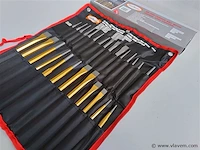 Ongebruikt stahlkaiser 16- en 12-delige beitelset carbon staal - afbeelding 3 van  10