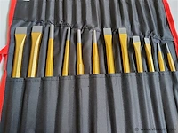 Ongebruikt stahlkaiser 16- en 12-delige beitelset carbon staal - afbeelding 4 van  10