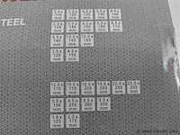 Ongebruikt stahlkaiser 16- en 12-delige beitelset carbon staal - afbeelding 8 van  10