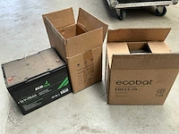 Ongebruikte ecobat edc12-75 batterij - afbeelding 1 van  4